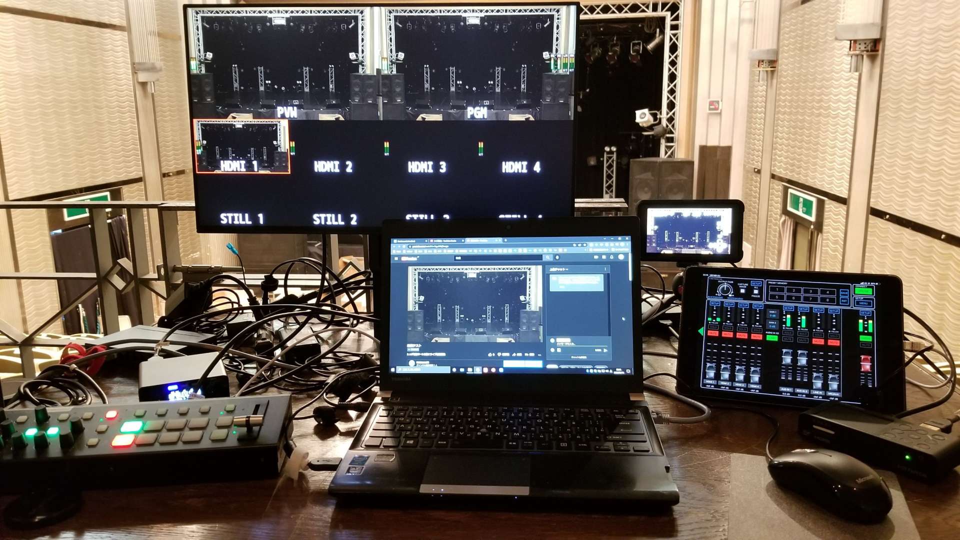 ダンスイベントの映像配信を行っております。